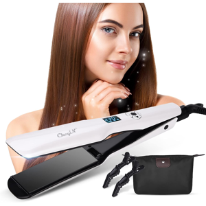 Does Not Apply Hair Straightener Wide Plates, 1.8 Inch Tourmaline Ceramic Flat Iron, 30s Ptc Fa Does Not Apply Hair Straightener Wide Plates, 1.8 Inch Tourmaline Ceramic Flat Iron, 30s Ptc Fa