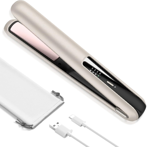 Does Not Apply Cordless Hair Straightener And Curler 2-In-1, Wireless Portable Flat Iron Straig Does Not Apply Cordless Hair Straightener And Curler 2-In-1, Wireless Portable Flat Iron Straig