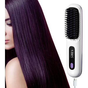 Care+ Cordless Hair Straightener Brush Hot Brush, Hair Straighteners For Women The Care+ Cordless Hair Straightener Brush Hot Brush, Hair Straighteners For Women The