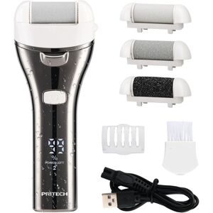 Pritech Electric Foot Callus Remover, Rechargeable Portable Electronic Foot File Pedicu Pritech Electric Foot Callus Remover, Rechargeable Portable Electronic Foot File Pedicu