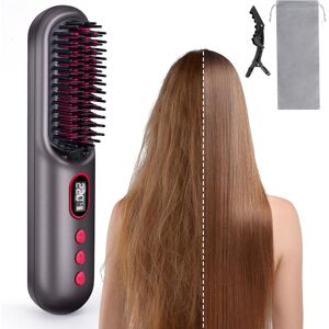 Care+ Cordless Hair Straightener Brush - Gobrush Pro, 9000mah Hot Brush Hair Straighte Care+ Cordless Hair Straightener Brush - Gobrush Pro, 9000mah Hot Brush Hair Straighte