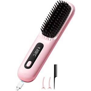 Care+ Cordless Hair Straighteners Hot Air Brush Negative Ion Hot Comb 20s Fast Heating Care+ Cordless Hair Straighteners Hot Air Brush Negative Ion Hot Comb 20s Fast Heating