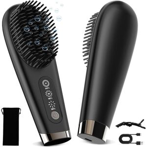 Care+ Hair Straightener Brush, Fast Heating Straightening Brush For Women Anti-Scald H Care+ Hair Straightener Brush, Fast Heating Straightening Brush For Women Anti-Scald H