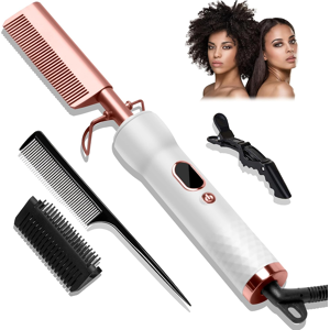 Does Not Apply Hot Comb, Electric Hot Comb For Wigs, Hair Straightener With 120-230℃ Lcd Displa Does Not Apply Hot Comb, Electric Hot Comb For Wigs, Hair Straightener With 120-230℃ Lcd Displa