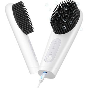 Care+ Cordless Hair Straightener Brush, Pro Portable Straightening Brush For Travel, M Care+ Cordless Hair Straightener Brush, Pro Portable Straightening Brush For Travel, M
