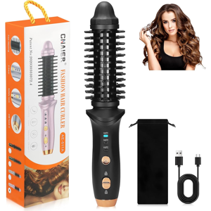 Does Not Apply Cordless Curling Iron Brush,3 In 1 Cordless Hair Curler And Straightener Brush,P Does Not Apply Cordless Curling Iron Brush,3 In 1 Cordless Hair Curler And Straightener Brush,P