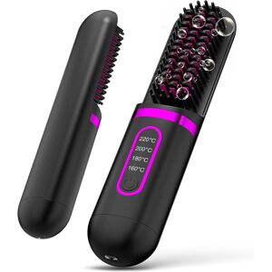 Care+ Ionic Hair Straightening Brush, Professional Hair Straightener, Fast Styling, 16 Care+ Ionic Hair Straightening Brush, Professional Hair Straightener, Fast Styling, 16