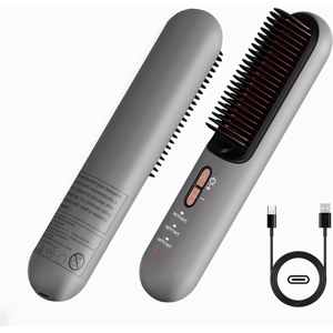 Does Not Apply Cordless Hair Straightener Brush,Upgraded Portable Hair Straightener Brush For W Does Not Apply Cordless Hair Straightener Brush,Upgraded Portable Hair Straightener Brush For W