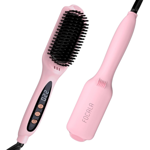 Does Not Apply Hair Straighteners Brush Heated Straightening Brush - Ceramic Negative Ionic Bru Does Not Apply Hair Straighteners Brush Heated Straightening Brush - Ceramic Negative Ionic Bru
