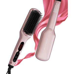 Does Not Apply Hair Straightener Brush Kl1025-2-In-1 Ionic Hair Straightening & Detangling Brus Does Not Apply Hair Straightener Brush Kl1025-2-In-1 Ionic Hair Straightening & Detangling Brus