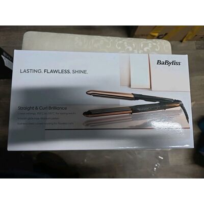 BaByliss 2481u Straight And Curl Hair Straightener - Rose Gold BaByliss 2481u Straight And Curl Hair Straightener - Rose Gold