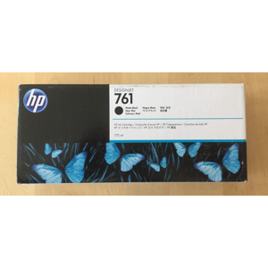 Genuine Hp 761 Ink - Matte Black 775ml / For Designjet T7100 (Inc Vat) Boxed Genuine Hp 761 Ink - Matte Black 775ml / For Designjet T7100 (Inc Vat) Boxed