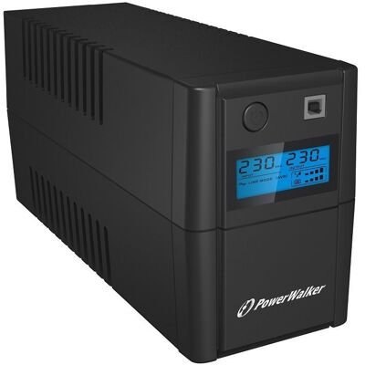 PowerWalker - VI SHL 650VA - 360W - UPS PowerWalker - VI SHL 650VA - 360W - UPS