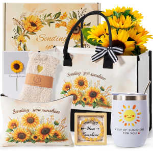 Branded Sunflower Pamper Gifts For Women,Happy Birthday Hampers Gifts Set For Her,Get We Branded Sunflower Pamper Gifts For Women,Happy Birthday Hampers Gifts Set For Her,Get We