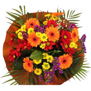 Morning Flowers Autumn Burn Bouquet Fresh Flowers Orange Gerberas, Yellow Red Chrysanthemums Bri Morning Flowers Autumn Burn Bouquet Fresh Flowers Orange Gerberas, Yellow Red Chrysanthemums Bri