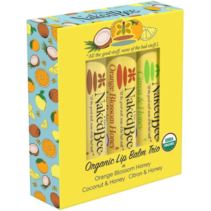 Does Not Apply Ladies Organic Lip Balm Trio Gift Set Multipack Orange Blossom, Coconut, Citro Does Not Apply Ladies Organic Lip Balm Trio Gift Set Multipack Orange Blossom, Coconut, Citro