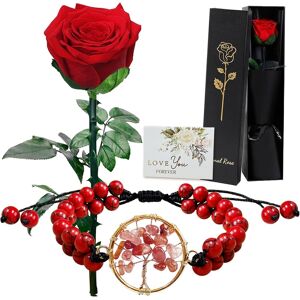 Willuck Eternal Rose With Stem,Real Preserved Rose Gift Box,Forever Red Flower Bouquets Willuck Eternal Rose With Stem,Real Preserved Rose Gift Box,Forever Red Flower Bouquets