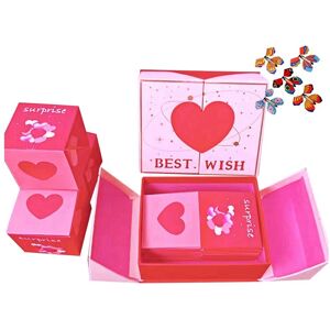 Sodial 2x(Fashion Surprise Gift Box Set Personalized Gift Bag Birthday Gift3579 Sodial 2x(Fashion Surprise Gift Box Set Personalized Gift Bag Birthday Gift3579