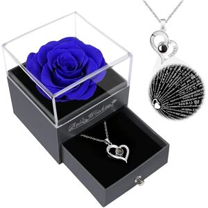 Childom Birthday Gift For Women,Blue Preserved Flowers Rose Gifts For Mum,Chris Childom Birthday Gift For Women,Blue Preserved Flowers Rose Gifts For Mum,Chris