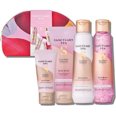 Sanctuary Spa Lily & Rose Collection Gift Set, Vegan, Gift For Women, Gift For Sanctuary Spa Lily & Rose Collection Gift Set, Vegan, Gift For Women, Gift For