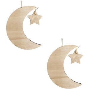 Sodial 5x(2 Sets Ramadan Wood Tray Wooden Star Tableware Eid Mubarak Party5311 Sodial 5x(2 Sets Ramadan Wood Tray Wooden Star Tableware Eid Mubarak Party5311