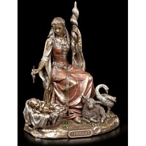 Frigga Figure - Nordic Goddess Of Love And Marriage - Veronese Vikings Gods Frigga Figure - Nordic Goddess Of Love And Marriage - Veronese Vikings Gods