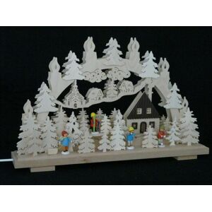 Schwibbola Holzkunst Aus Dem Erzgebirge Arch With Playing Winter Children 50x31cm New Candle Arch Light Arch Schwibbola Holzkunst Aus Dem Erzgebirge Arch With Playing Winter Children 50x31cm New Candle Arch Light Arch