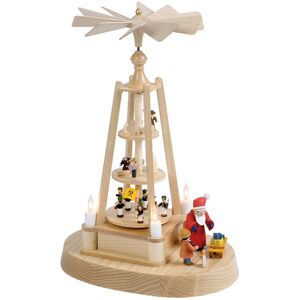 Richard Glässer Seiffen Christmas Pyramid Advent House, Height 27 Cm / 11 Inch, With Elec.. Rg 08088 New Richard Glässer Seiffen Christmas Pyramid Advent House, Height 27 Cm / 11 Inch, With Elec.. Rg 08088 New