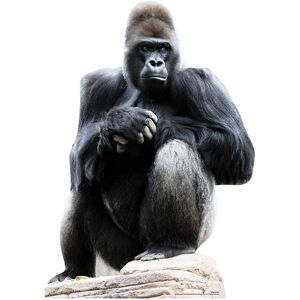 Gorilla Lifesize Cardboard Cutout / Standee Ape Monkey Animal Standup Zoo Safari Gorilla Lifesize Cardboard Cutout / Standee Ape Monkey Animal Standup Zoo Safari