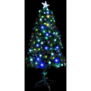 Shatchi Christmas Tree Pre-Lit Fiber Optic Pine Led Lights Xmas Home Decor Berries 2feet Shatchi Christmas Tree Pre-Lit Fiber Optic Pine Led Lights Xmas Home Decor Berries 2feet