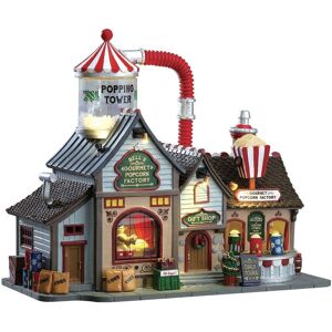 Lemax Lemax - Bell's Gourmet Popcorn Factory - Christmas Village Building Lemax Lemax - Bell's Gourmet Popcorn Factory - Christmas Village Building