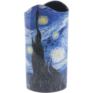 John Beswick Ceramic Vase Silhouette D'Art Van Gogh Starry Night John Beswick Ceramic Vase Silhouette D'Art Van Gogh Starry Night