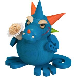 Seiffener Volkskunst German Incense Smoker Dragon Dad, Height 12 Cm / 5 Inch, Original.. Sv 19066 New Seiffener Volkskunst German Incense Smoker Dragon Dad, Height 12 Cm / 5 Inch, Original.. Sv 19066 New