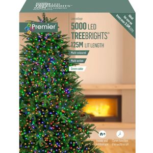 Premier 5000 Led Multi-Action Treebrights Christmas Lights With Timer - Multi Premier 5000 Led Multi-Action Treebrights Christmas Lights With Timer - Multi