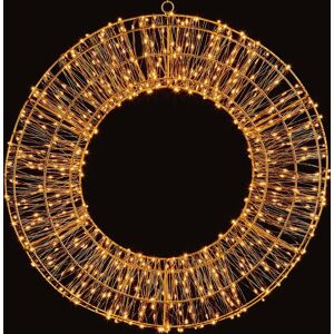 Christmas Crackers Xmas Wreath 60cm Rose Gold With 960 Warm White Leds Decoration Christmas Decor Christmas Crackers Xmas Wreath 60cm Rose Gold With 960 Warm White Leds Decoration Christmas Decor