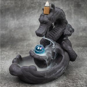 Myga Ceramic Incense Stick Holder Burning Joss Stick Box Burner Waterfall Dragon Myga Ceramic Incense Stick Holder Burning Joss Stick Box Burner Waterfall Dragon