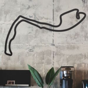 Black Country Metal Works Grand Prix De Monaco Circuit Steel Wall Art - Track Only Black Country Metal Works Grand Prix De Monaco Circuit Steel Wall Art - Track Only