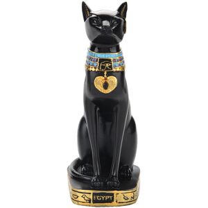 Egyptian Cat Resin Statue Figurine Household Room Ornament Crafts Gifts Egyptian Cat Resin Statue Figurine Household Room Ornament Crafts Gifts