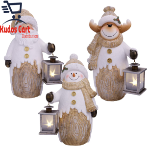 Does Not Apply Christmas Woodchip Figures With Led Lanterns Indoor Xmas Ornament Decoration New Does Not Apply Christmas Woodchip Figures With Led Lanterns Indoor Xmas Ornament Decoration New