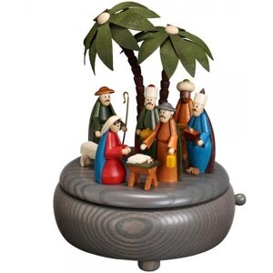 Erzgebirgische Volkskunst Drechslerei Schalling Music Box Birth Of Christ Colorful 13x16x13 Cm New Music Box Music Mechanism Erzgebirgische Volkskunst Drechslerei Schalling Music Box Birth Of Christ Colorful 13x16x13 Cm New Music Box Music Mechanism
