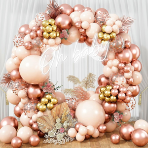 Does Not Apply Beige Rose Gold Balloon Arch Garland Kit, 119 Pieces Blush Pink Gold Pastel Oran Does Not Apply Beige Rose Gold Balloon Arch Garland Kit, 119 Pieces Blush Pink Gold Pastel Oran