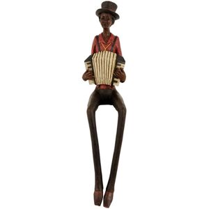 Hill Interiors Jazz Musician Squeeze Box Accordion Player Sitting 40cm Collect The Set New Hill Interiors Jazz Musician Squeeze Box Accordion Player Sitting 40cm Collect The Set New