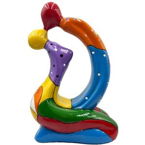 Sodial 2x(Kissing Lovers Statue Abstract Modern Resin Crafts Couple Sculpture9711 Sodial 2x(Kissing Lovers Statue Abstract Modern Resin Crafts Couple Sculpture9711