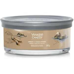 Yankee Candle Signature Multi Wick Tumbler Amber & Sandalwood Scent Decor Yankee Candle Signature Multi Wick Tumbler Amber & Sandalwood Scent Decor