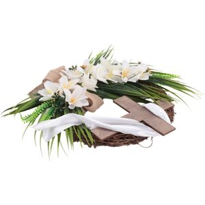 Sodial 3x(Easter Wreath With Garland, Easter Wreath Decor For Front Door ,3062 Sodial 3x(Easter Wreath With Garland, Easter Wreath Decor For Front Door ,3062