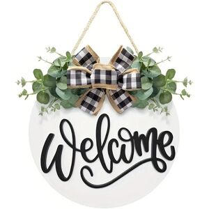 Sodial 3x(Door Welcome Sign Farmhouse Door Front Door Decoration Rural Green6654 Sodial 3x(Door Welcome Sign Farmhouse Door Front Door Decoration Rural Green6654