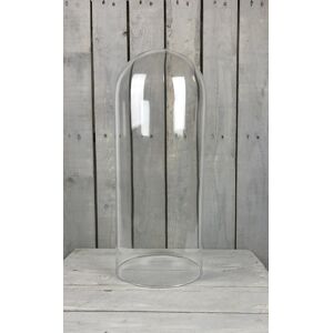 Emh Handmade Mouth Blown Clear Circular Glass Display Cloche Bell Jar Dome 60x25 Cm Emh Handmade Mouth Blown Clear Circular Glass Display Cloche Bell Jar Dome 60x25 Cm