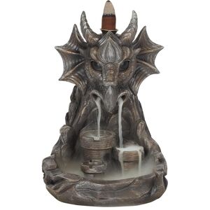 Something Different Dragon Backflow Incense Burner / One Size Grey Sd2752 Something Different Dragon Backflow Incense Burner / One Size Grey Sd2752