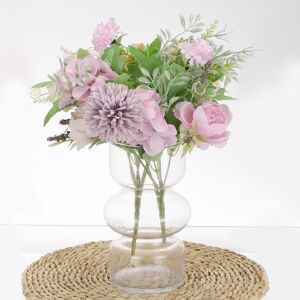 Uxcell 2pcs 7\" Glass Hydroponic Flower Vase Transparent Bubble Glass Vases Clear Uxcell 2pcs 7\" Glass Hydroponic Flower Vase Transparent Bubble Glass Vases Clear