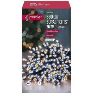 Festive Fun 360 Led Warm White/white Xmas Fairy Lights Timer 36.7m Indoor/outdoor Decoration Festive Fun 360 Led Warm White/white Xmas Fairy Lights Timer 36.7m Indoor/outdoor Decoration